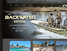 Tablet Screenshot of flyboatworks.com